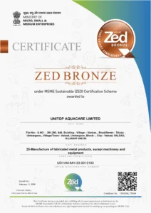 ZED Bronze Certification (Sanjan Units)
